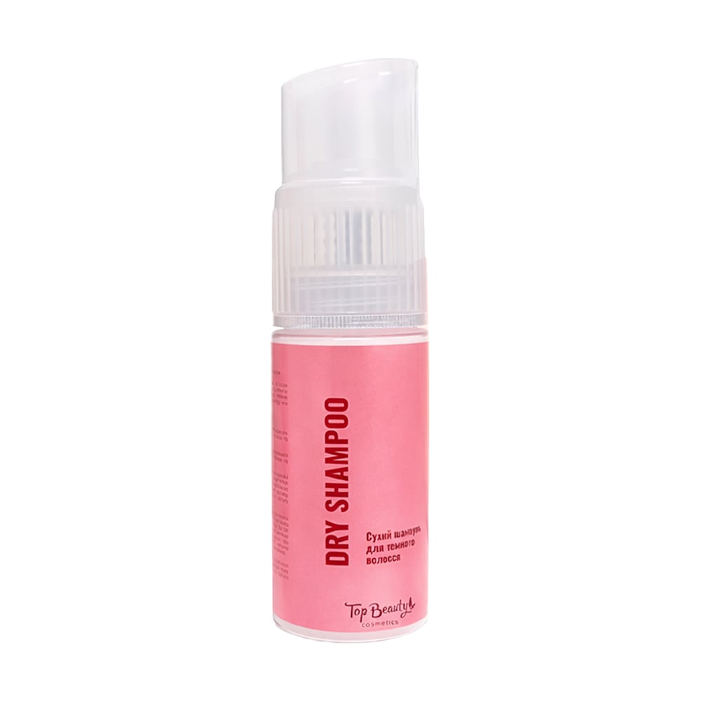 Сухий шампунь Top Beauty Dry Shampoo для темного волосся, 60 мл